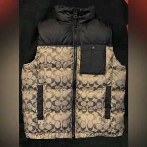 Coach Signature Puffer Vest
